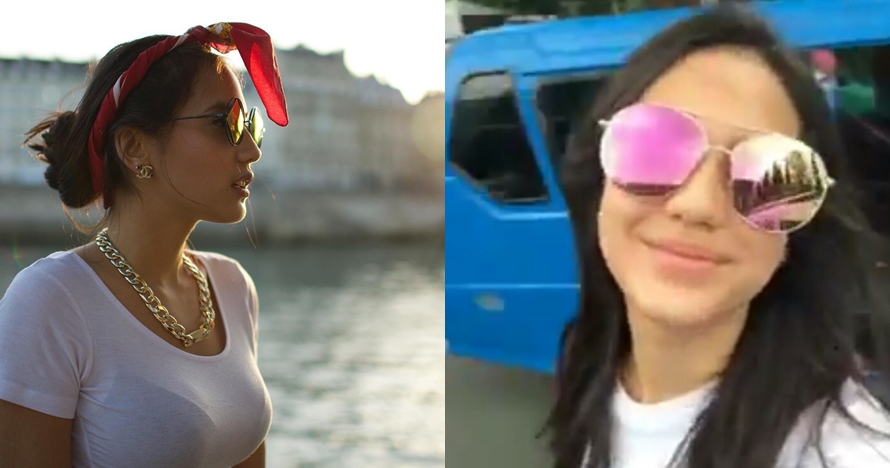 5 Gaya Pevita Pearce naik angkot, tetap cetar membahana