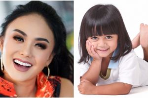 10 Pose imut Liora, cucu Yuni Shara yang posenya bikin gemas maksimal