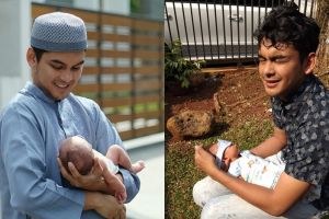 Resmi jadi ayah, begini 10 potret Ridwan Ghany bareng si kecil Maher