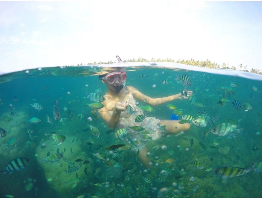 7 Gaya Soraya Rasyid 'Uang Kaget' saat olahraga, bikin ikut keringetan