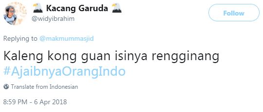 10 Cuitan 'ajaibnya orang Indonesia' ini bikin senyum-senyum sendiri