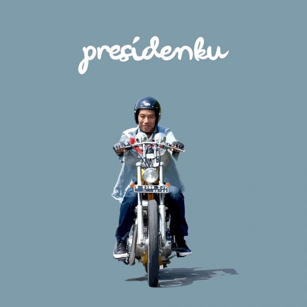 9 Meme Jokowi Dan Motor Chopper Karya Warganet