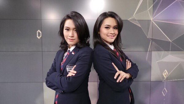 10 Potret cantik Twinda & Twindy, si kembar presenter televisi