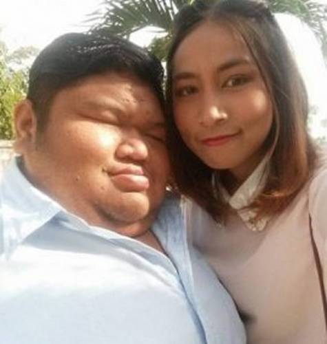Kisah cinta pria 120 kg nikahi perempuan cantik, jodoh siapa yang tahu