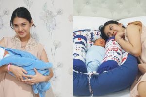 Jadi mama di usia 21 tahun, ini 8 gaya Vinessa Inez momong baby El