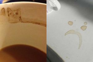 10 Bekas kopi ini tidak sengaja membentuk gambar unik, wow!