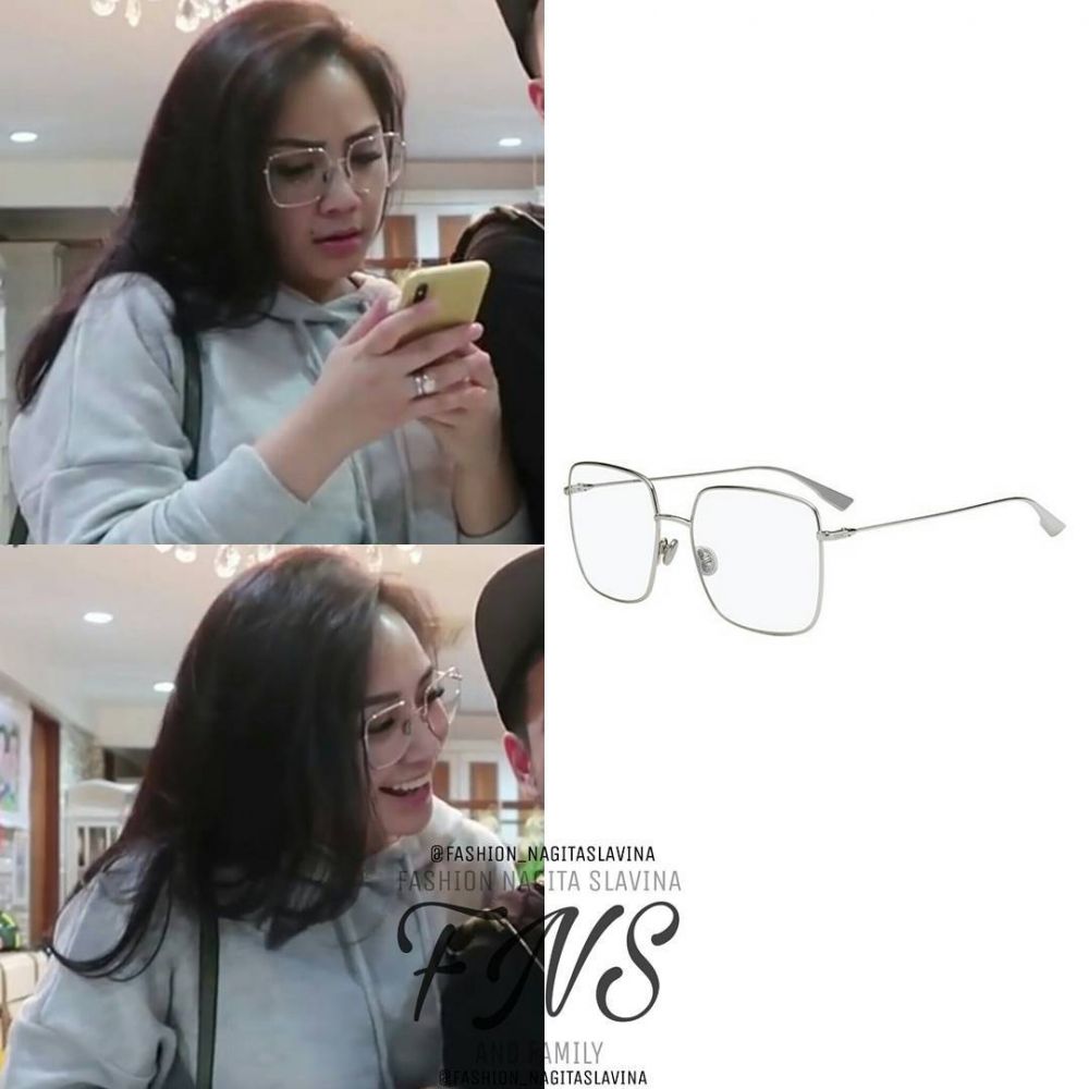 10 Kacamata ikonik Nagita Slavina ini harganya bikin geleng kepala