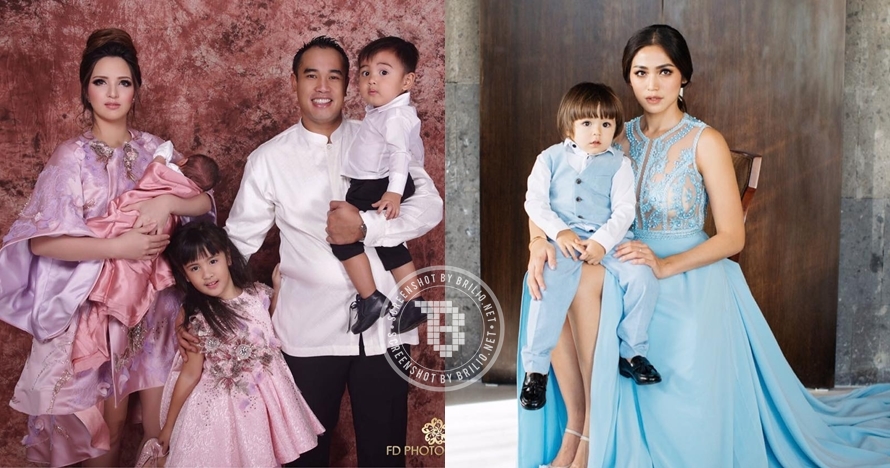 8 Beda gaya pemotretan Nia Ramadhani & Jedar sama anaknya, kece mana?