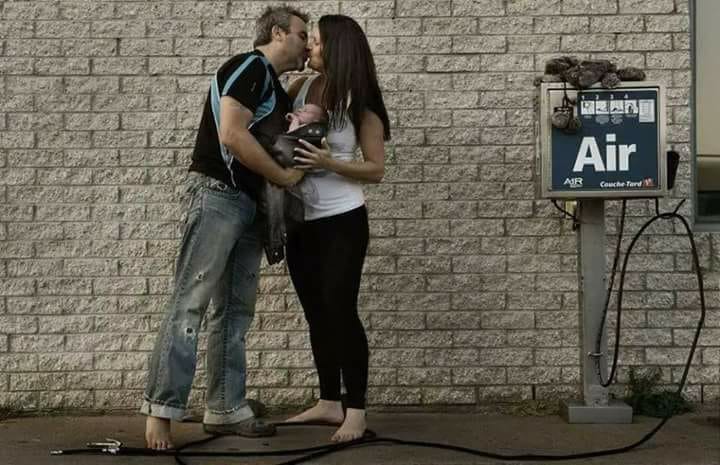 7 Foto pemotretan maternity antimainstream, kreatifnya kebangetan