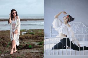 10 Gaya Selvi Kitty pamer perut ini bikin panas dingin