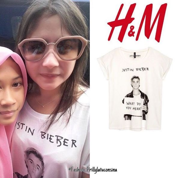 6 Kaus Prilly Latuconsina ini harganya di bawah Rp 200 ribu