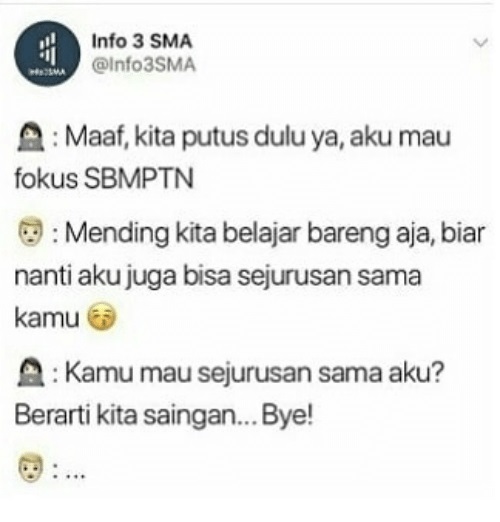 10 Meme kocak 'SBMPTN' ini siap mengocok perutmu yang lelah belajar