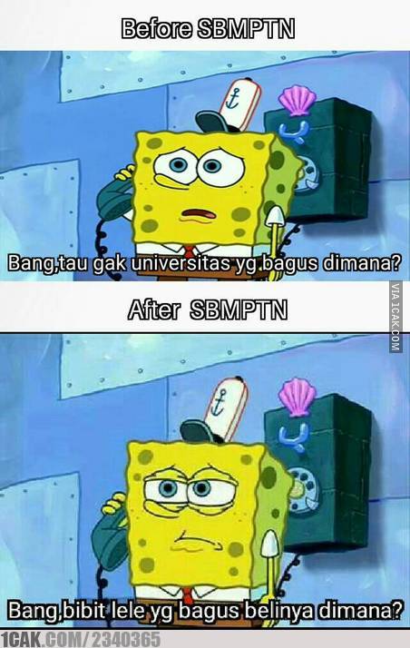 10 Meme kocak 'SBMPTN' ini siap mengocok perutmu yang lelah belajar
