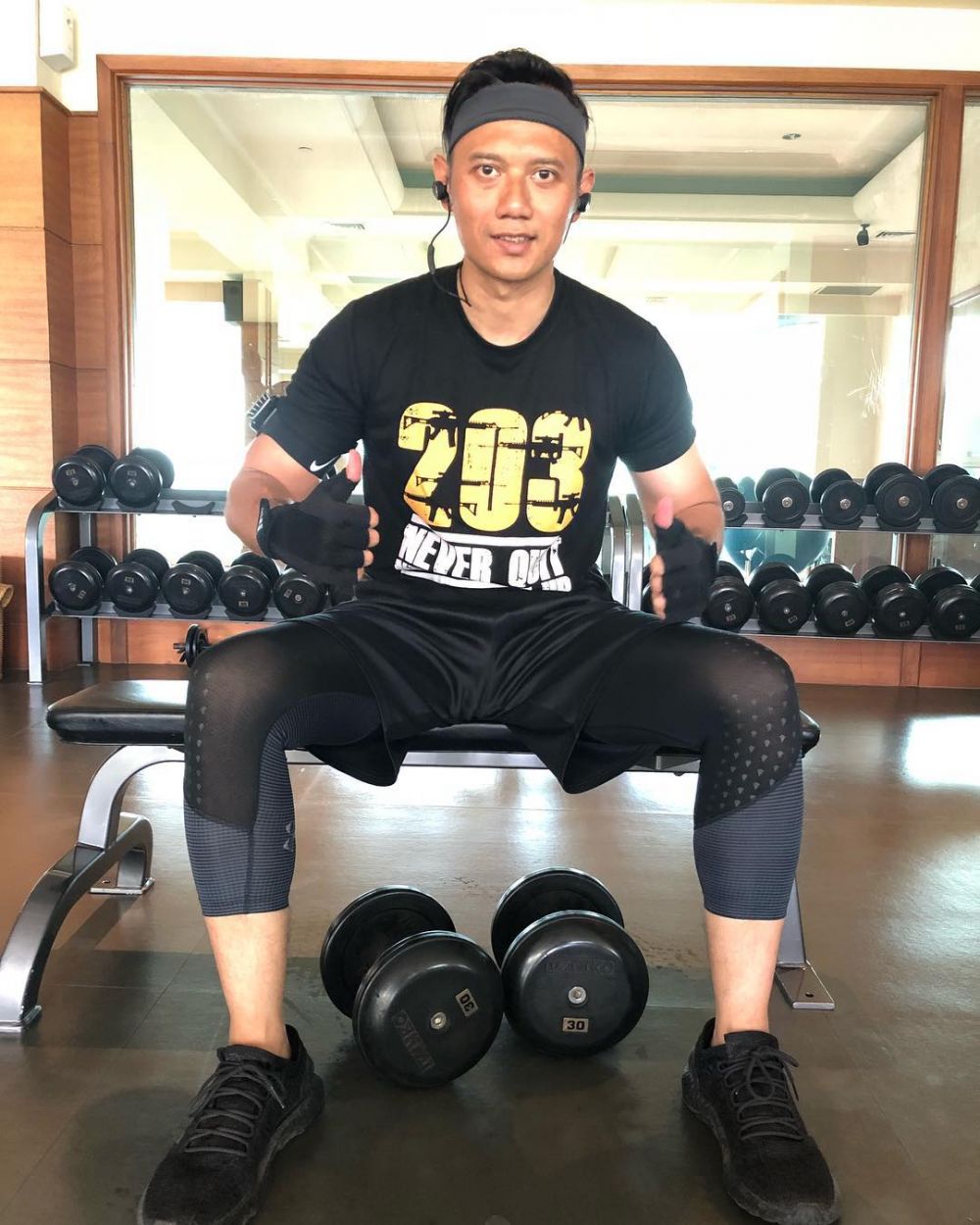 10 Gaya Agus Yudhoyono saat olahraga ini bikin ikut termotivasi sehat