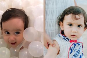 9 Potret imut baby Carle, putri Alexandra Gottardo yang bermata indah