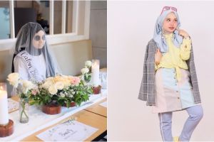 10 Gaya Suci Oktari, selebgram yang viral gara-gara makeup horornya 