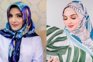 7 Pesona Ashanty dalam balutan hijab, cantik bak wanita Timur Tengah