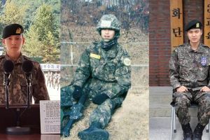 Momen 10 seleb Korea Selatan saat wamil, gagah pakai baju tentara