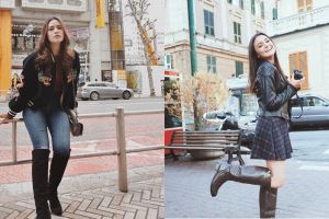 Gaya 7 seleb cantik saat pakai sepatu boot, siapa yang paling kece?