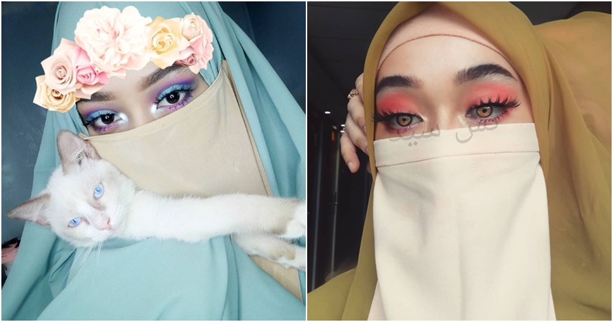 10 Pesona Tasya Sayeed, beauty vlogger Indonesia yang kenakan cadar