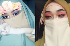 10 Pesona Tasya Sayeed, beauty vlogger Indonesia yang kenakan cadar