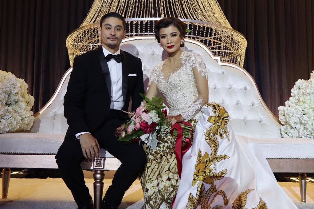 11 Momen sakral nikahan Rueben Elishama & aktris Singapura, selamat ya