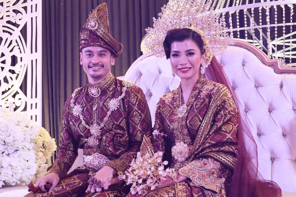 11 Momen sakral nikahan Rueben Elishama & aktris Singapura, selamat ya