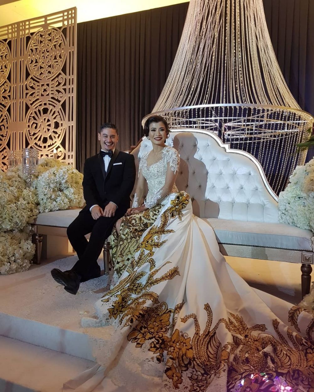 11 Momen sakral nikahan Rueben Elishama & aktris Singapura, selamat ya