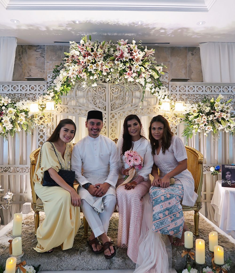 11 Momen sakral nikahan Rueben Elishama & aktris Singapura, selamat ya