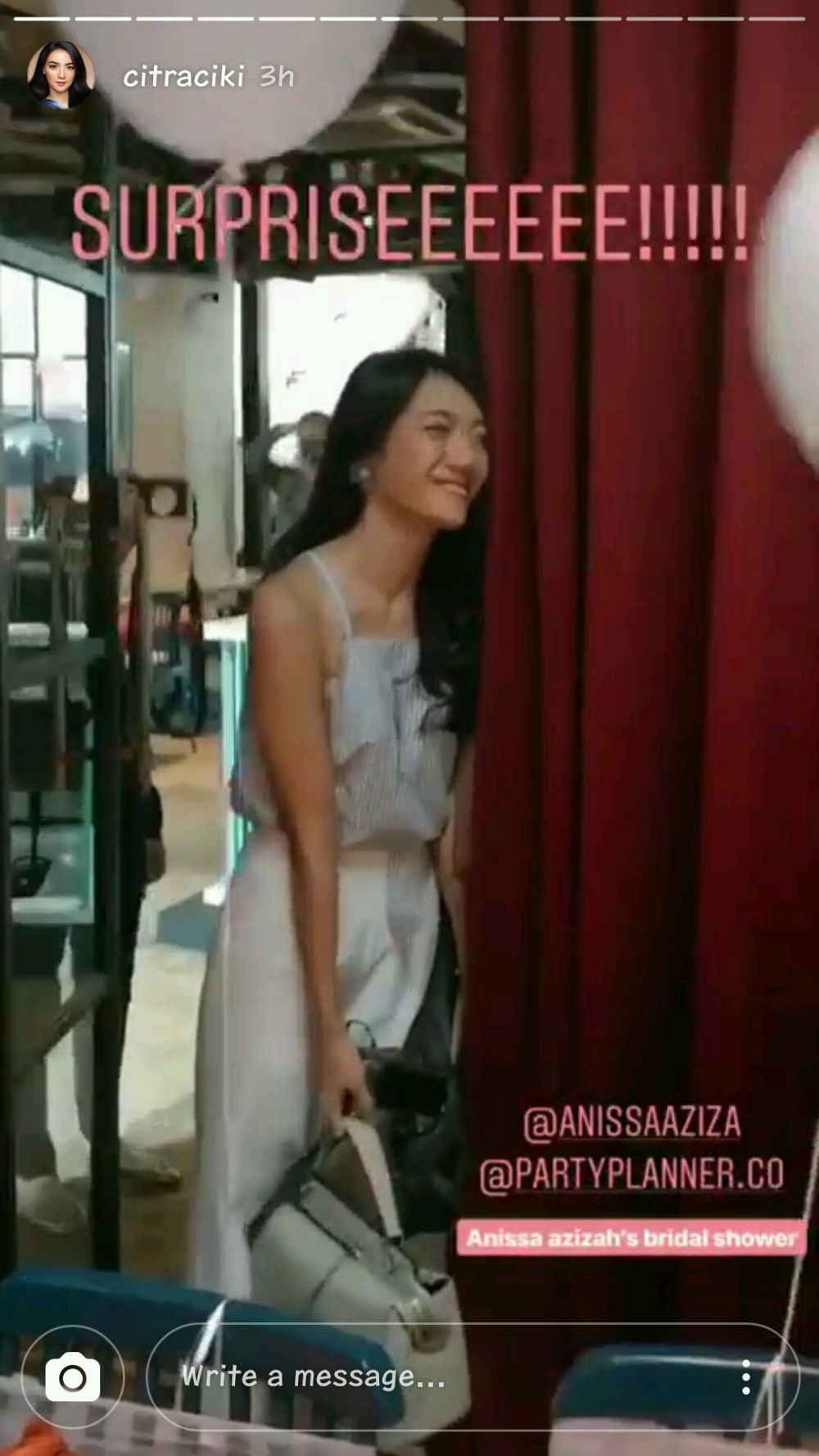 8 Momen manisnya bridal shower Anissa Aziza, calon istri Raditya Dika