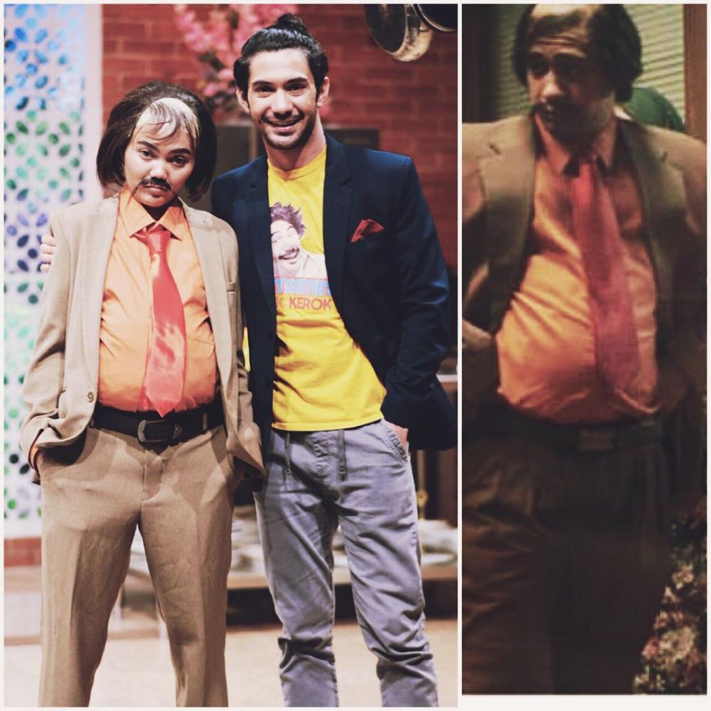 Bikin ngakak, begini 9 potret Rina Nose dandan jadi orang lain