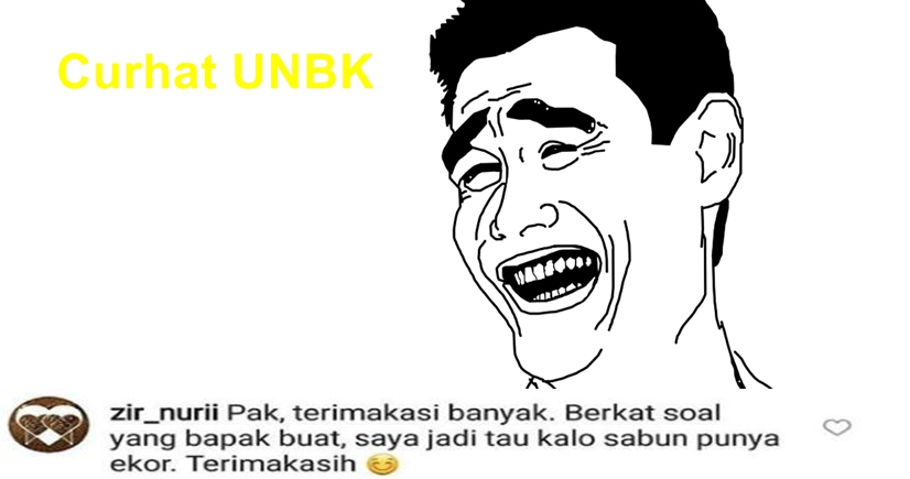 10 Meme curhatan siswa tentang sulitnya UNBK ini bikin ketawa miris