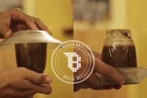 Kedai Kopi Walik, sensasi ngopi gelas terbalik ala nenek moyang