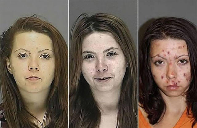 Ngeri, begini transformasi wajah 10 orang setelah pakai narkoba