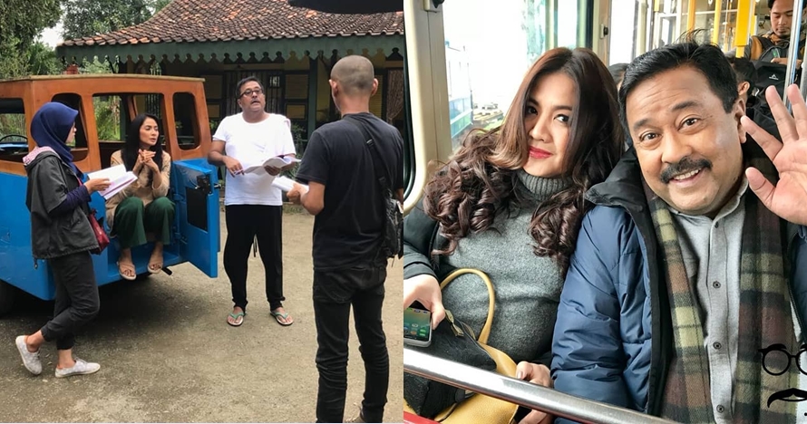 10 Potret para pemain film Si Doel The Movie syuting di Belanda