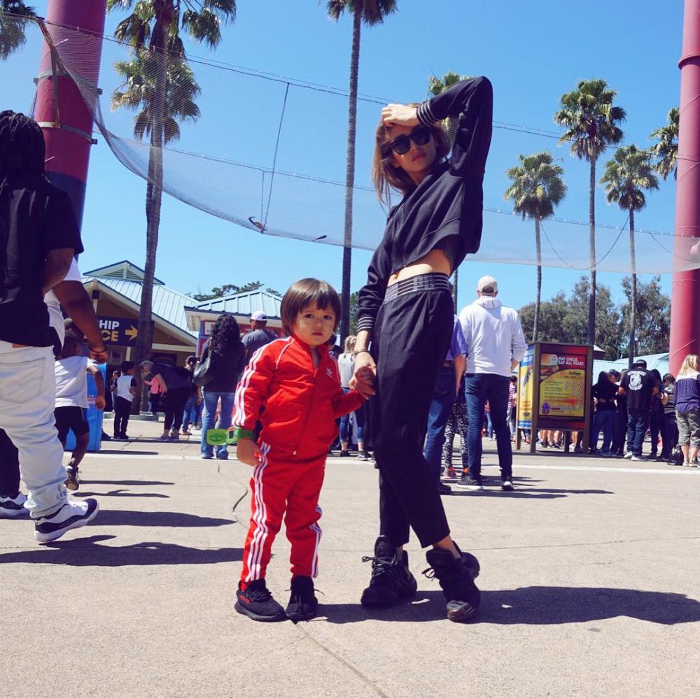 11 Momen hangat Jedar, Erick dan El Barack di Amerika Serikat