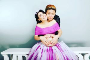 Momen bahagia Rey Utami melahirkan anak pertamanya