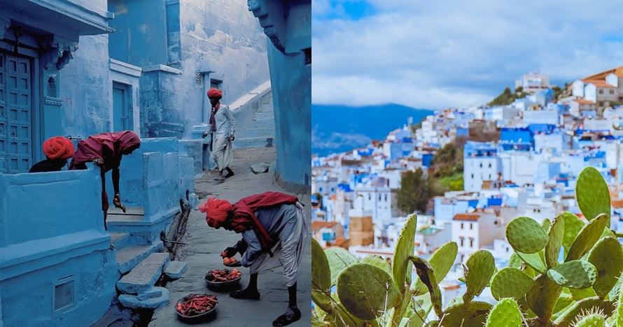 Indahnya 5 kampung biru dari seluruh dunia, salah satunya di Indonesia