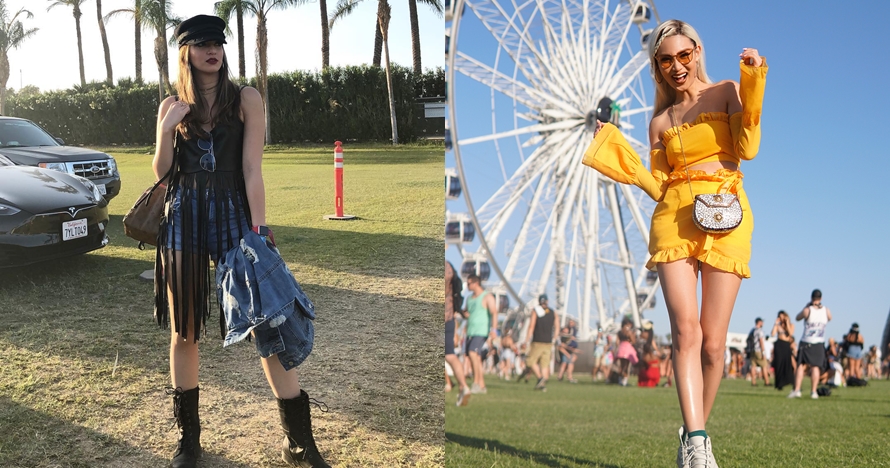 10 Gaya seleb Tanah Air saat hadiri Coachella, fashionable banget