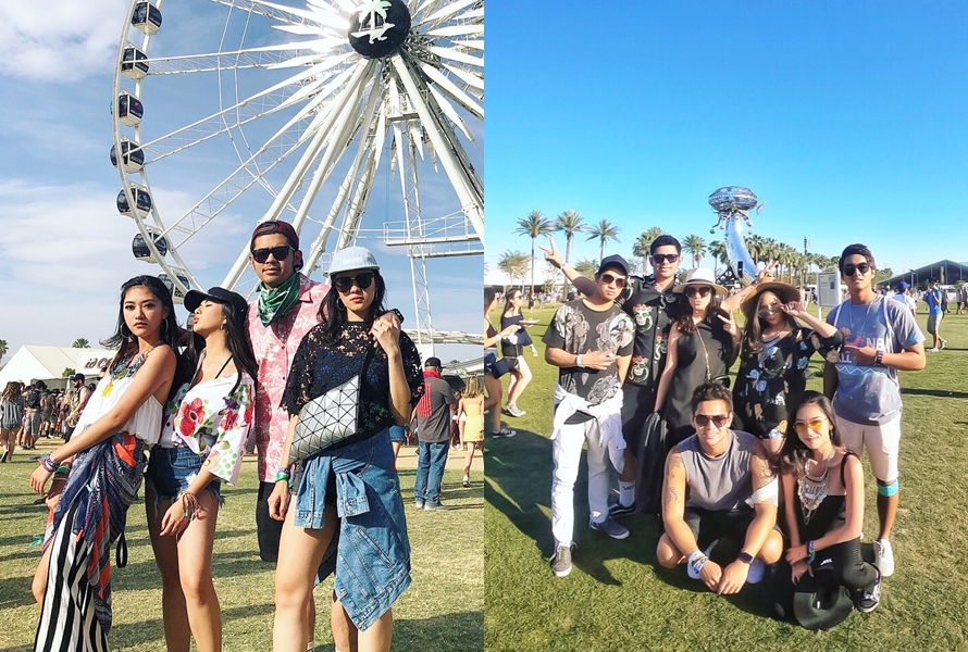 10 Gaya seleb Tanah Air saat hadiri Coachella, fashionable banget