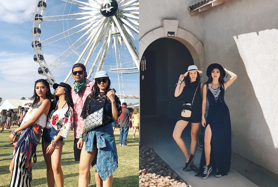 10 Gaya seleb Tanah Air saat hadiri Coachella, fashionable banget
