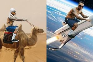 10 Foto editan 'tunggangan ala Jerinx SID' ini bikin cengengesan