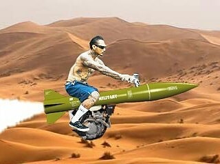 10 Foto editan 'tunggangan ala Jerinx SID' ini bikin cengengesan