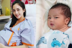 10 Potret imut Ramy Alfie, putra Ririn Dwi Ariyanti yang baru lahir