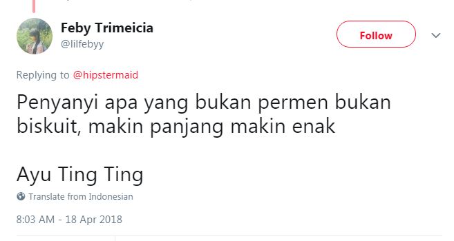 10 Cuitan 'tebak-tebakan nama artis' ini receh tapi bikin ngakak