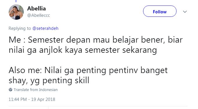 10 Cuitan 'niat vs realita' ini bikin kamu nyengir tersindir 
