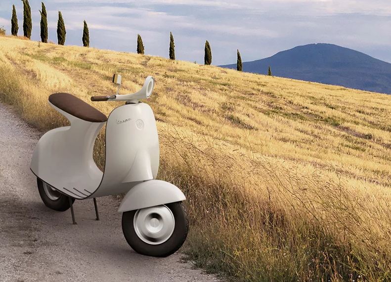 9 Desain baru Vespa matic ini futuristik banget, dijamin pengen punya