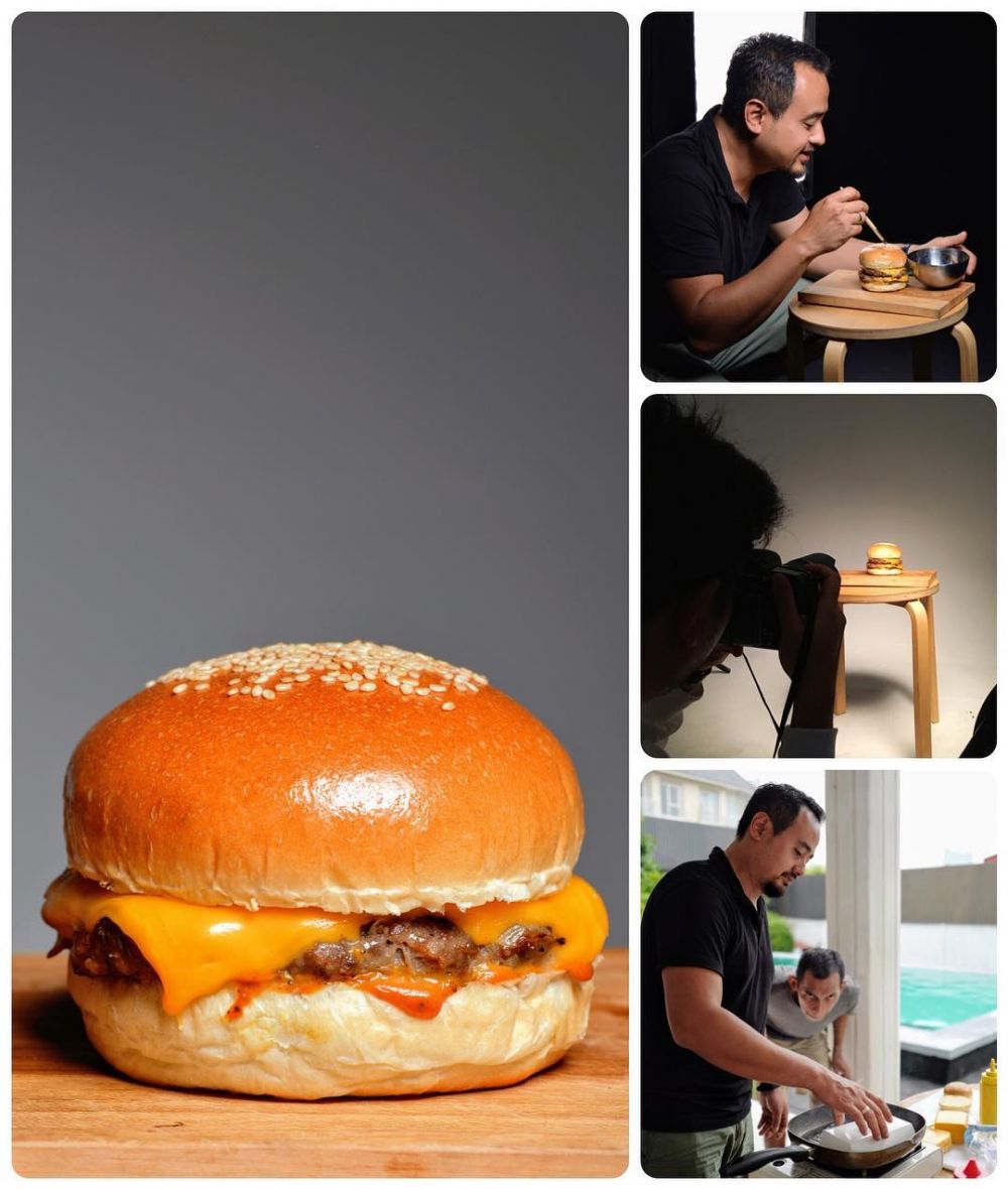 Bukan kue kekinian, 4 artis Tanah Air ini pilih bisnis burger