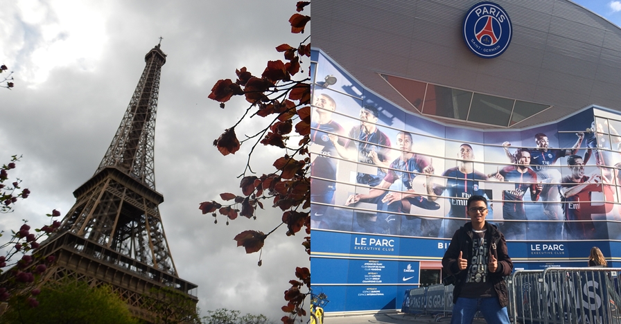 Berkunjung ke Paris, kota romantis & riuh rendah suporter sepak bola