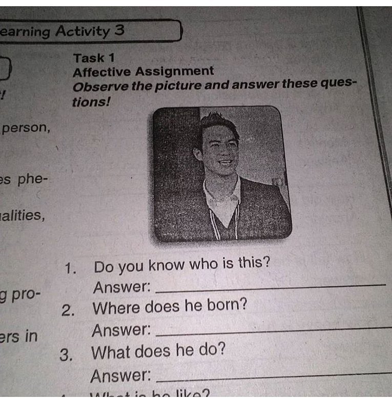 Potretnya ada di soal bahasa Inggris, ini reaksi gokil Daniel Mananta